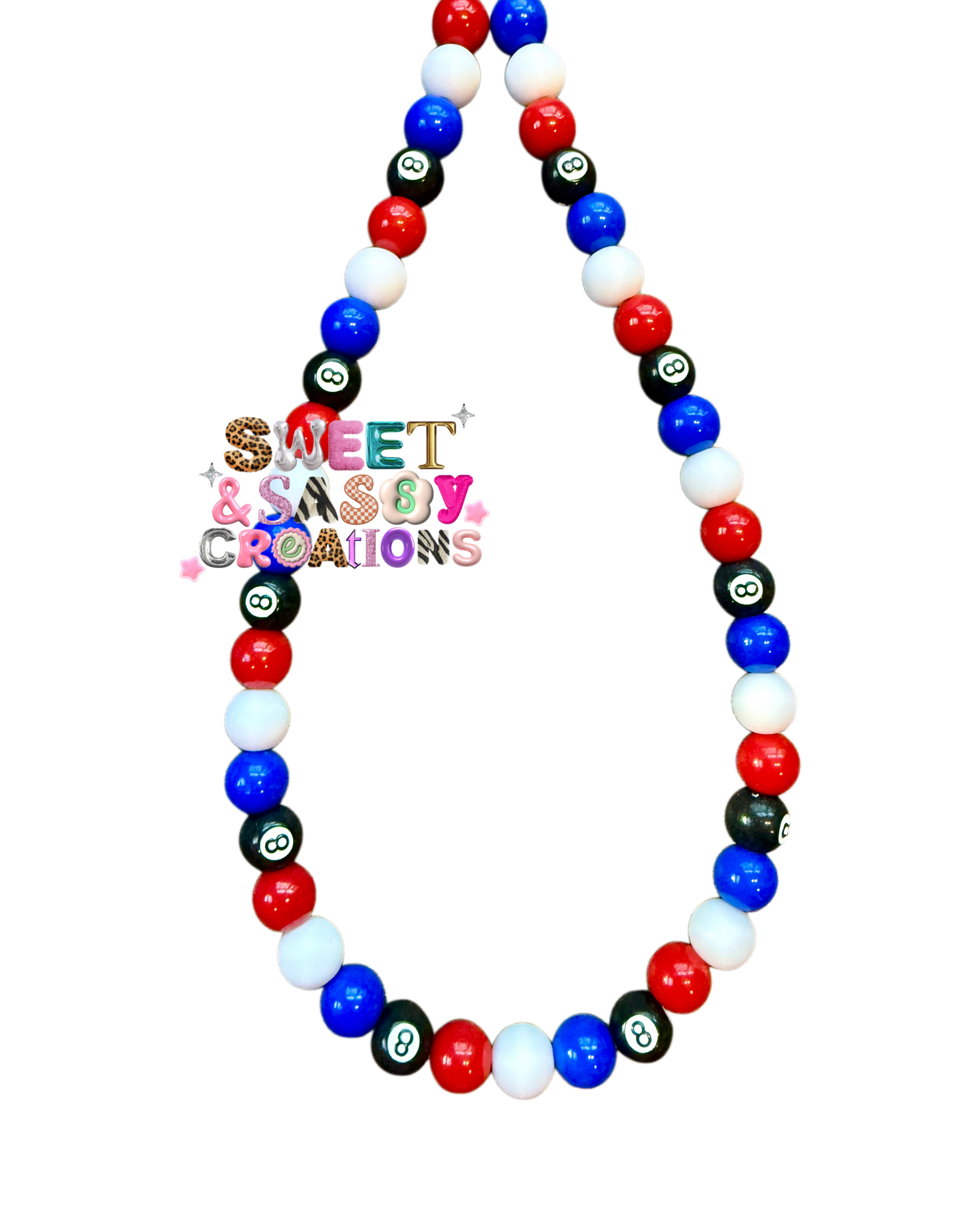All American 8 Necklace ( please leave size in notes at checkout)