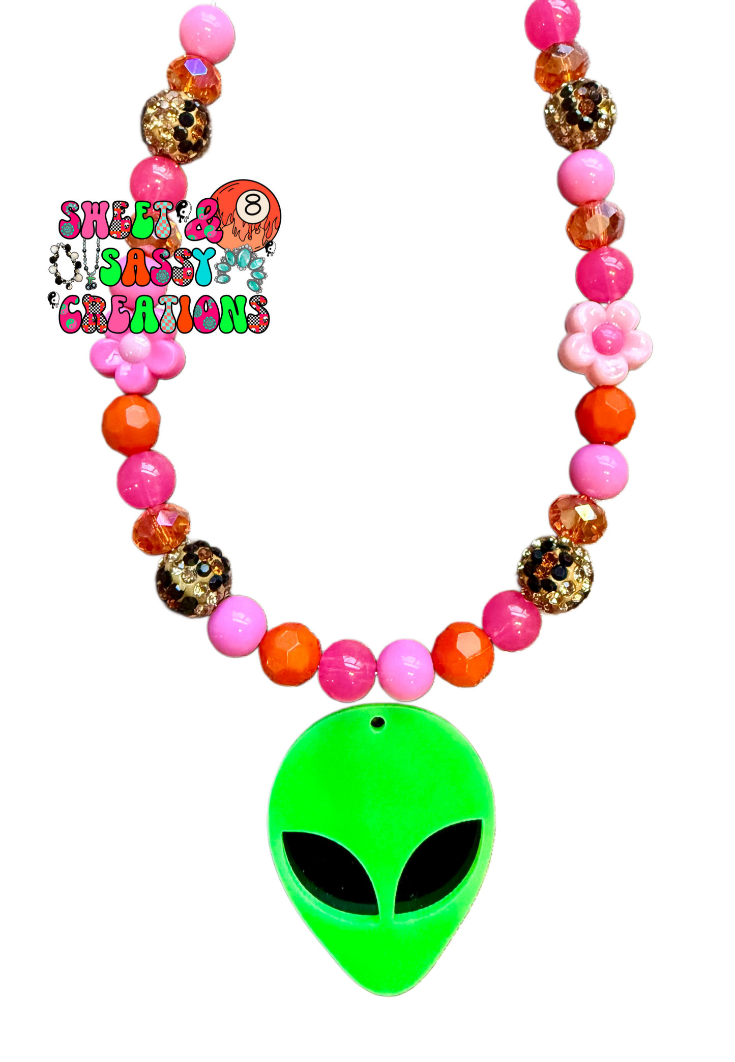 Space Babe Shine Necklace (please leave size in notes at checkout)
