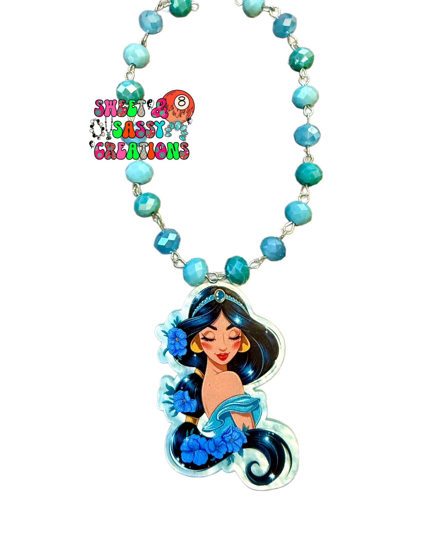 OOAK Arabian Nights Necklace (Please leave size in notes at checkout)
