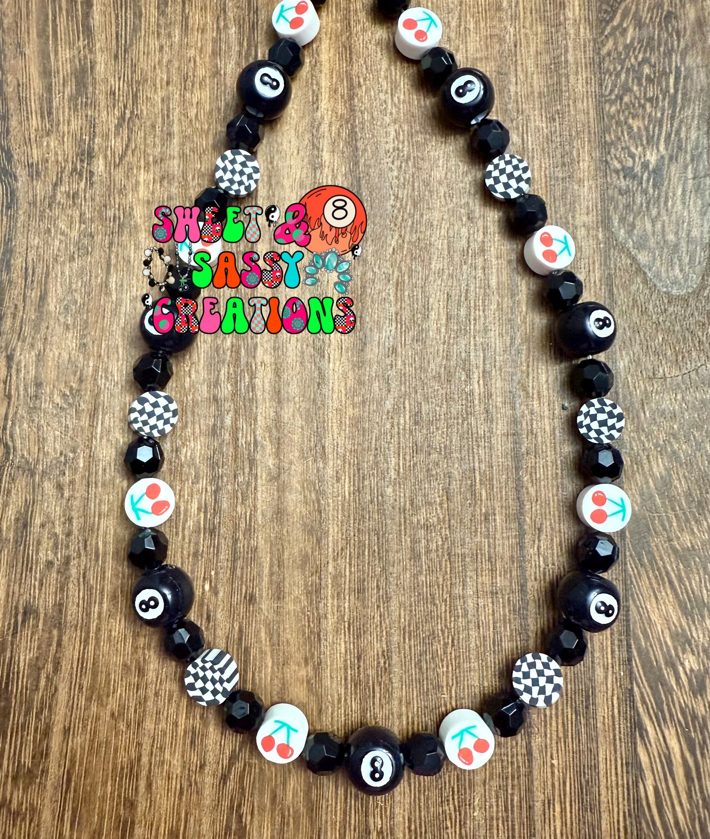 Cherry Jackpot Necklace (please leave size in notes at checkout)
