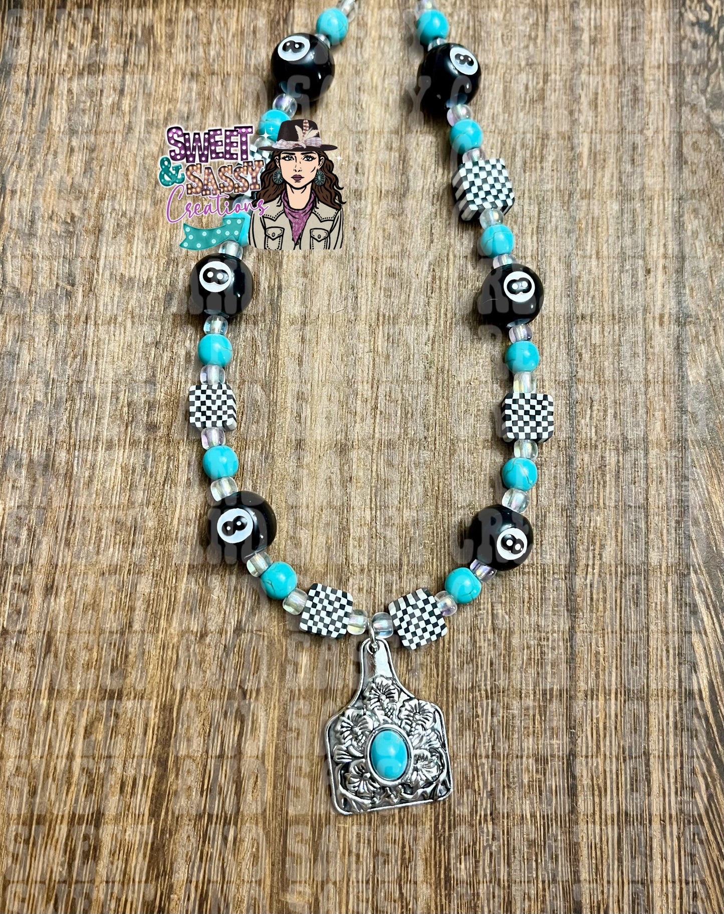 Western 🎱 Necklace