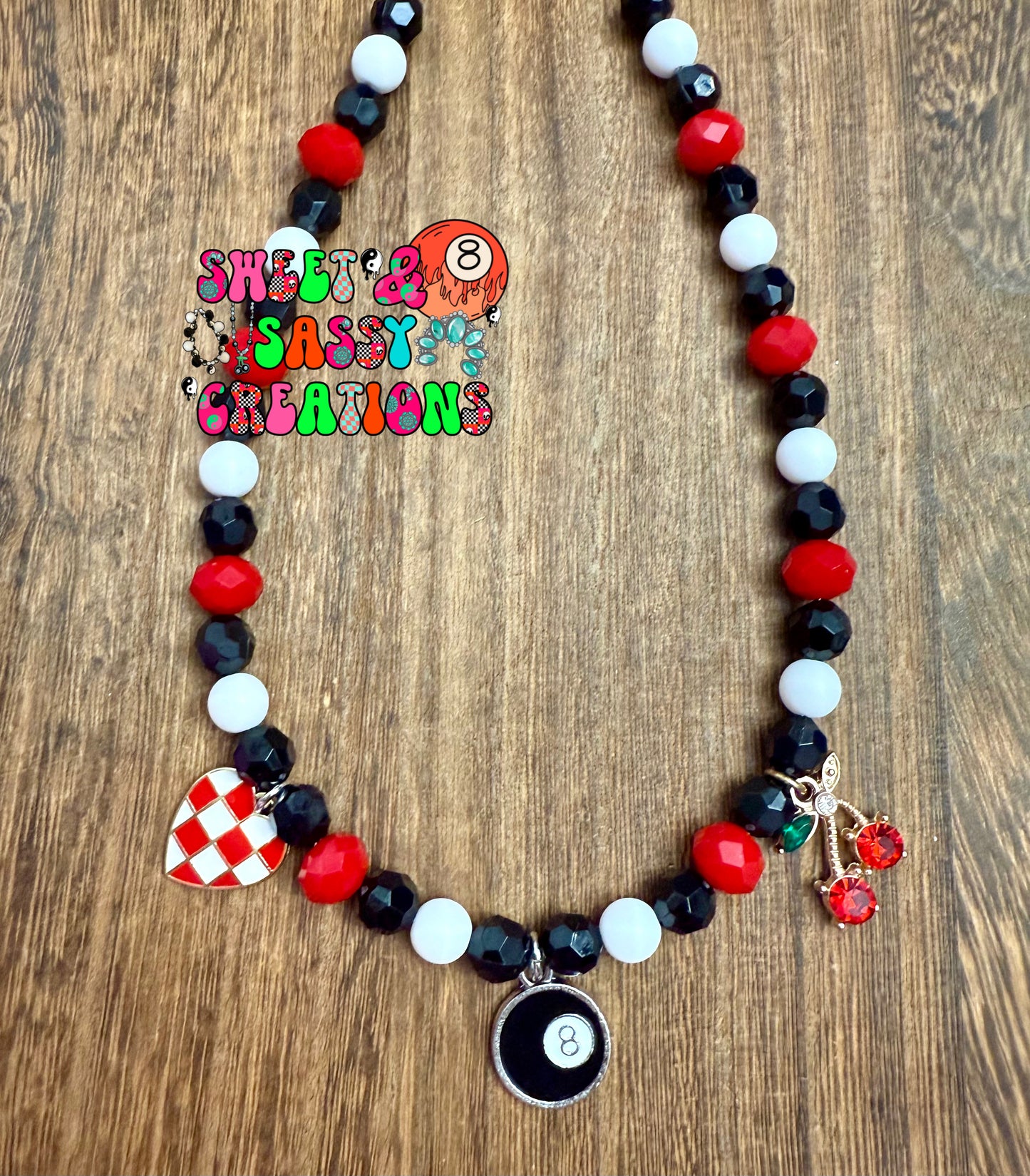 Cherry Luck Necklace (please leave size in notes at checkout)