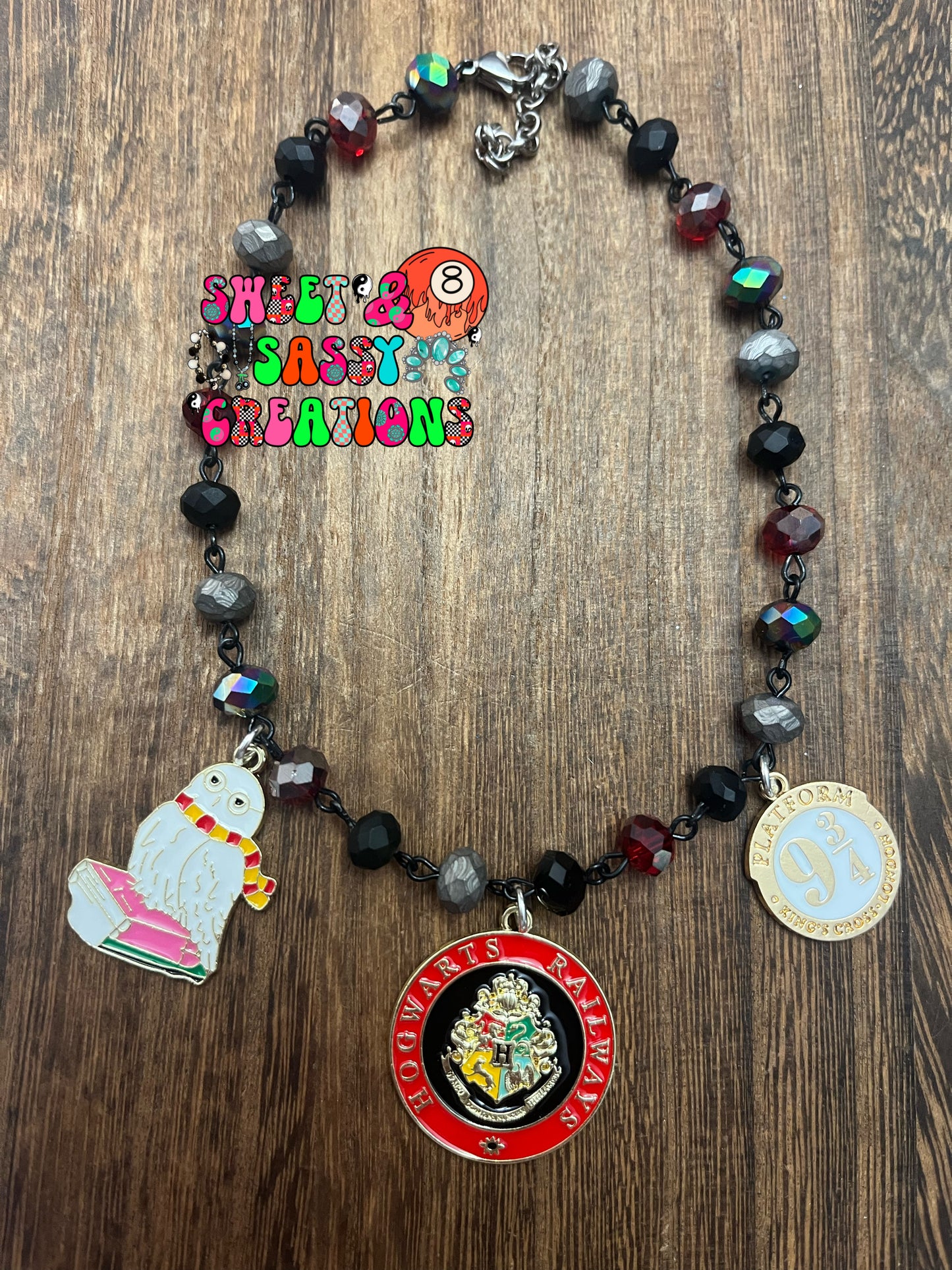 Hogwarts ride necklace (please leave size in notes at checkout)