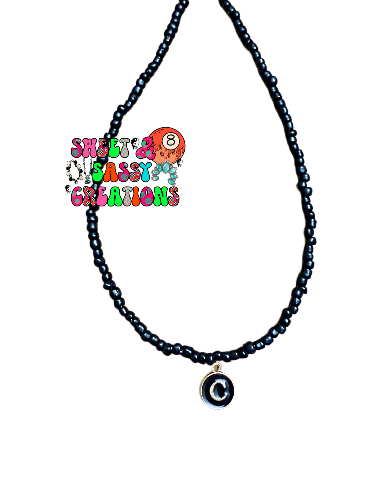 Simply Necklace (Swipe to see color option) please leave size in notes at checkout with the initial.