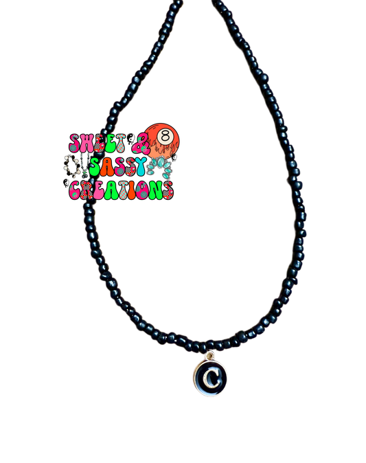 Simply Necklace (Swipe to see color option) please leave size in notes at checkout with the initial.