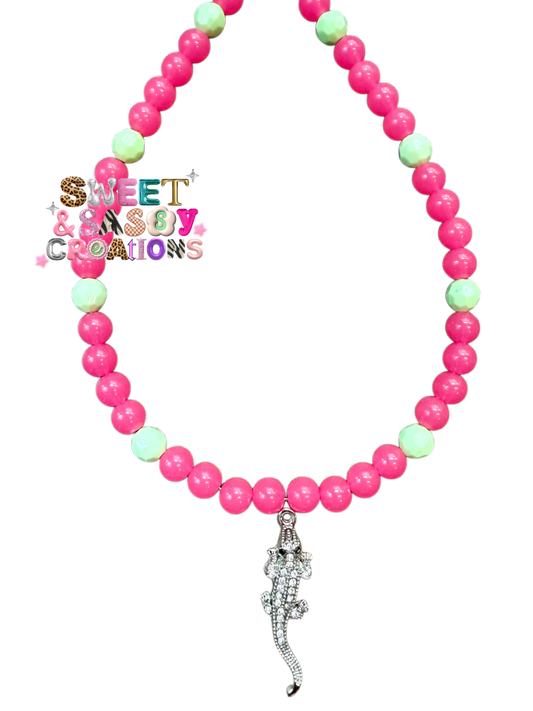 Later Gator Necklace (please leave size in notes at checkout)
