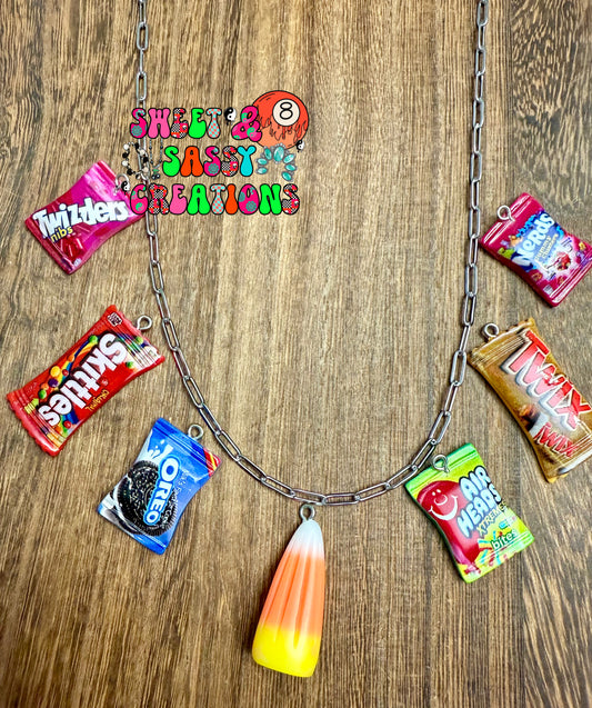 Trick or Treat Necklace (candy may vary)