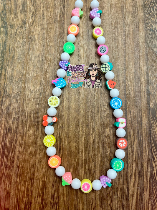 Fruit salad necklace (please leave size in notes at checkout)