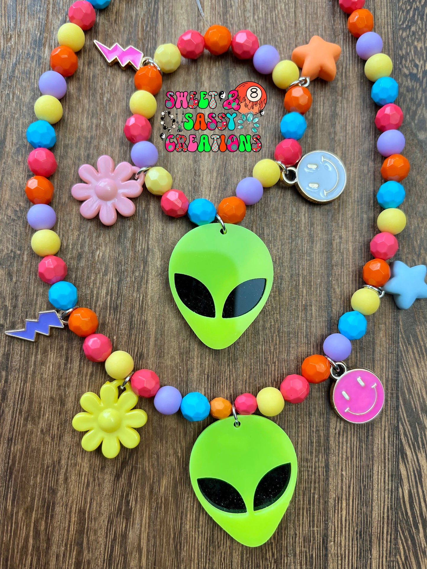 Bright 👽 Mashup (please leave size in notes at checkout)