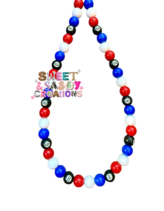 All American 8 Necklace ( please leave size in notes at checkout)
