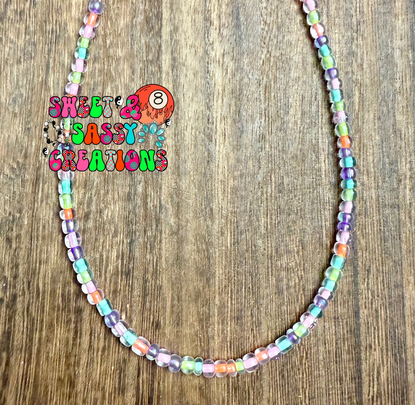 Lucia’s layering rainbow necklace (please leave size in notes at checkout)