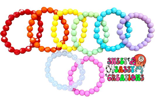 Sassy Rainbow Stack (2 bonus colors) leave size in notes at checkout