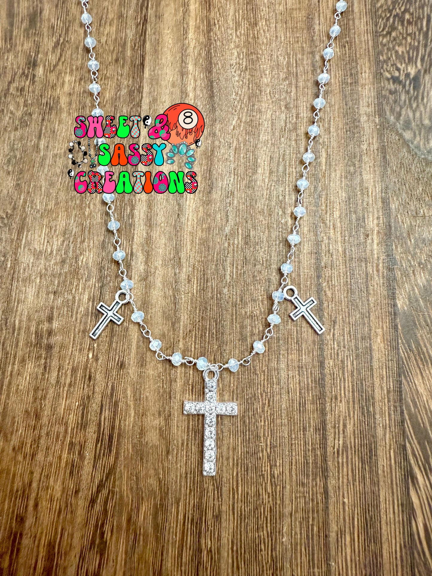 Father, Son & Holy Spirit Necklace (please leave size in notes at checkout)