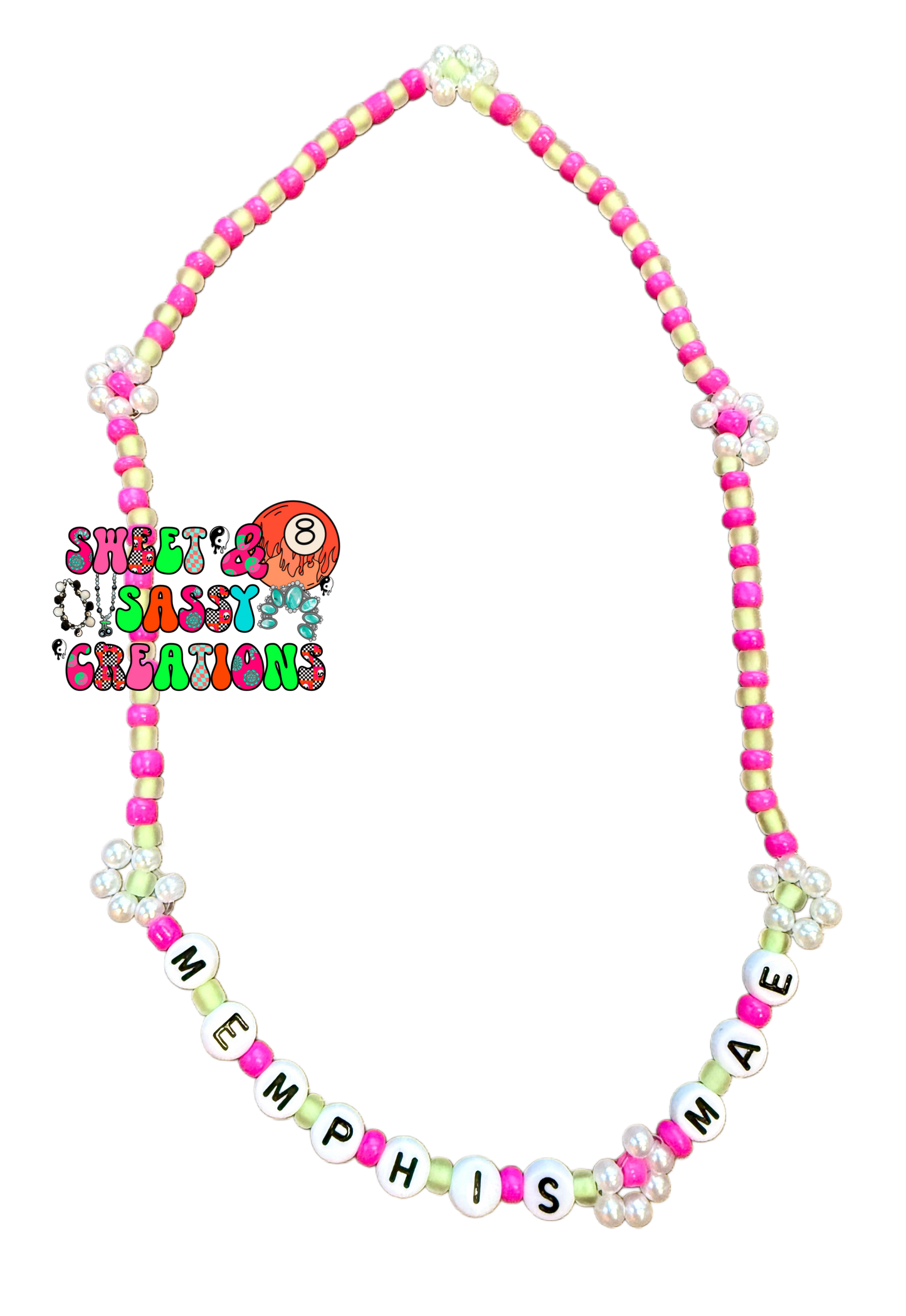Daisy Name Necklace (please leave size in notes at checkout) these will have a clasp