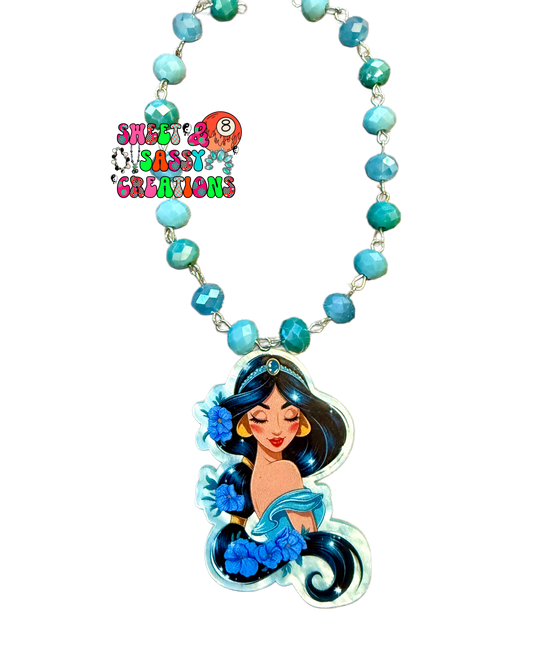 OOAK Arabian Nights Necklace (Please leave size in notes at checkout)