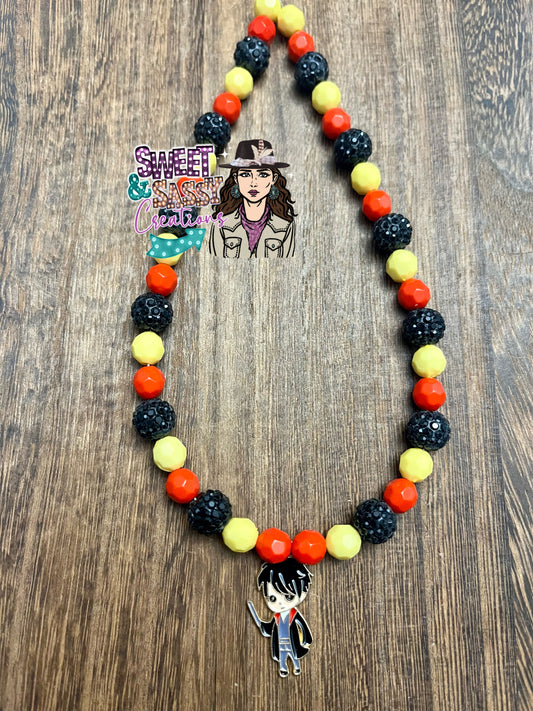 Character Necklace ( please leave size in notes at checkout)