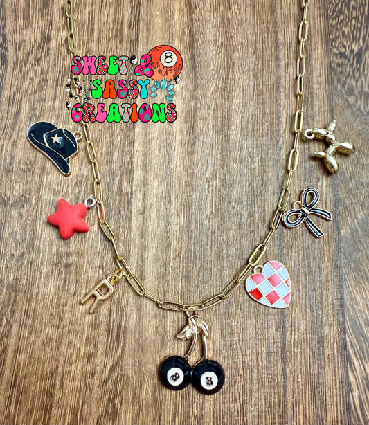 Charm & Chance Necklace (Please leave size in notes at checkout)