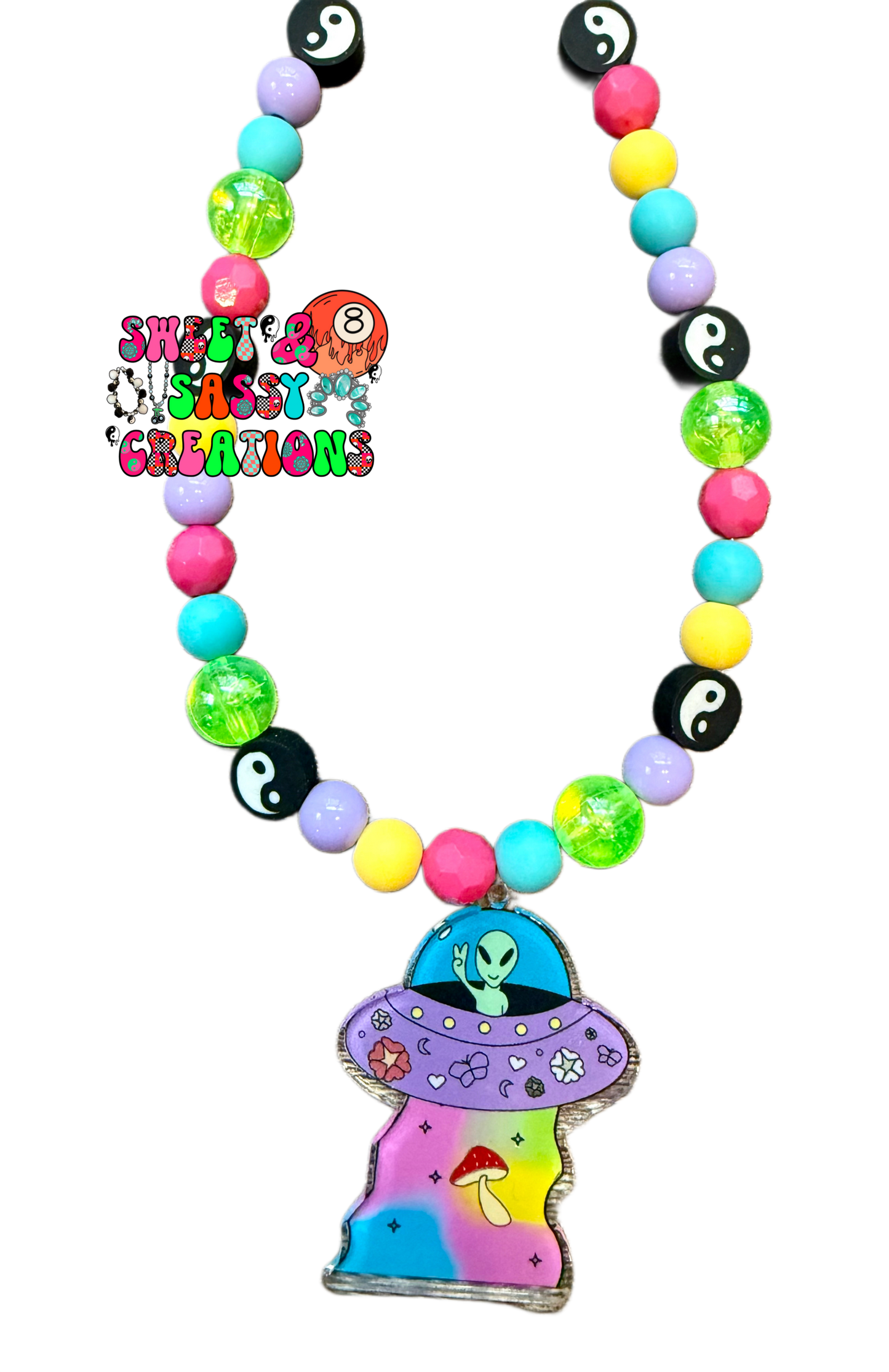 Out of this World Necklace (please leave size in notes at checkout)