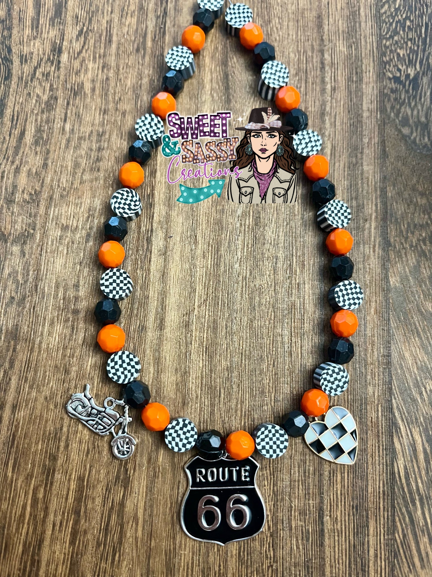 Rider Necklace (Please leave size in notes at checkout)