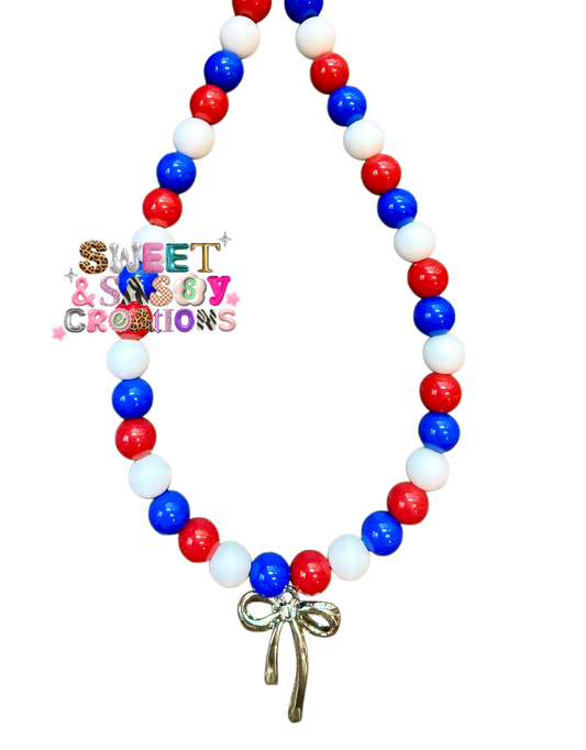 Bow-Tiful American Necklace