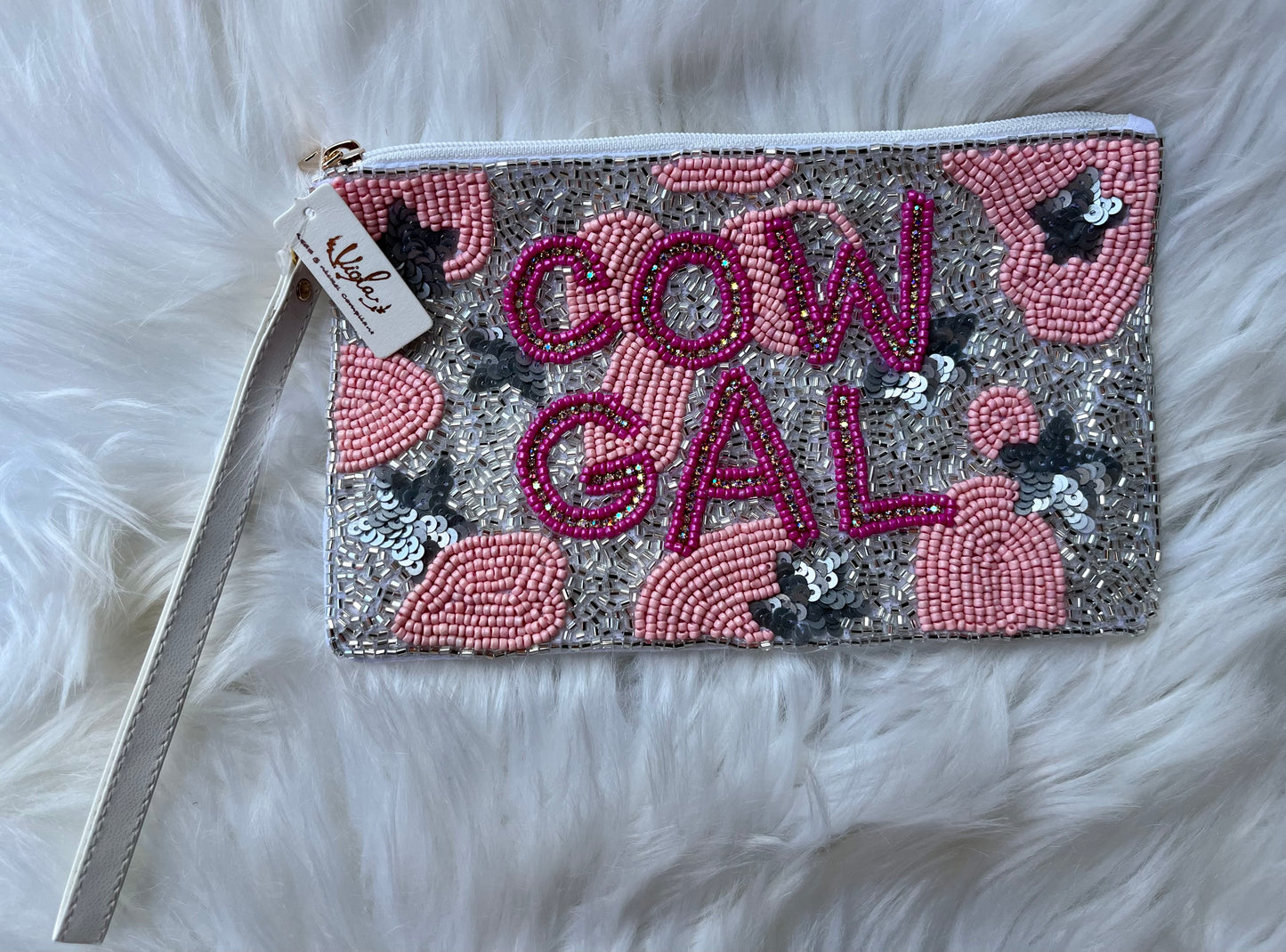 Cow Gal Wristlet