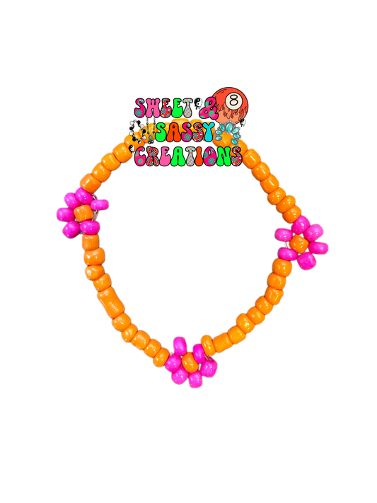 Daisy Bloom Necklace (Please leave size in notes at checkout)