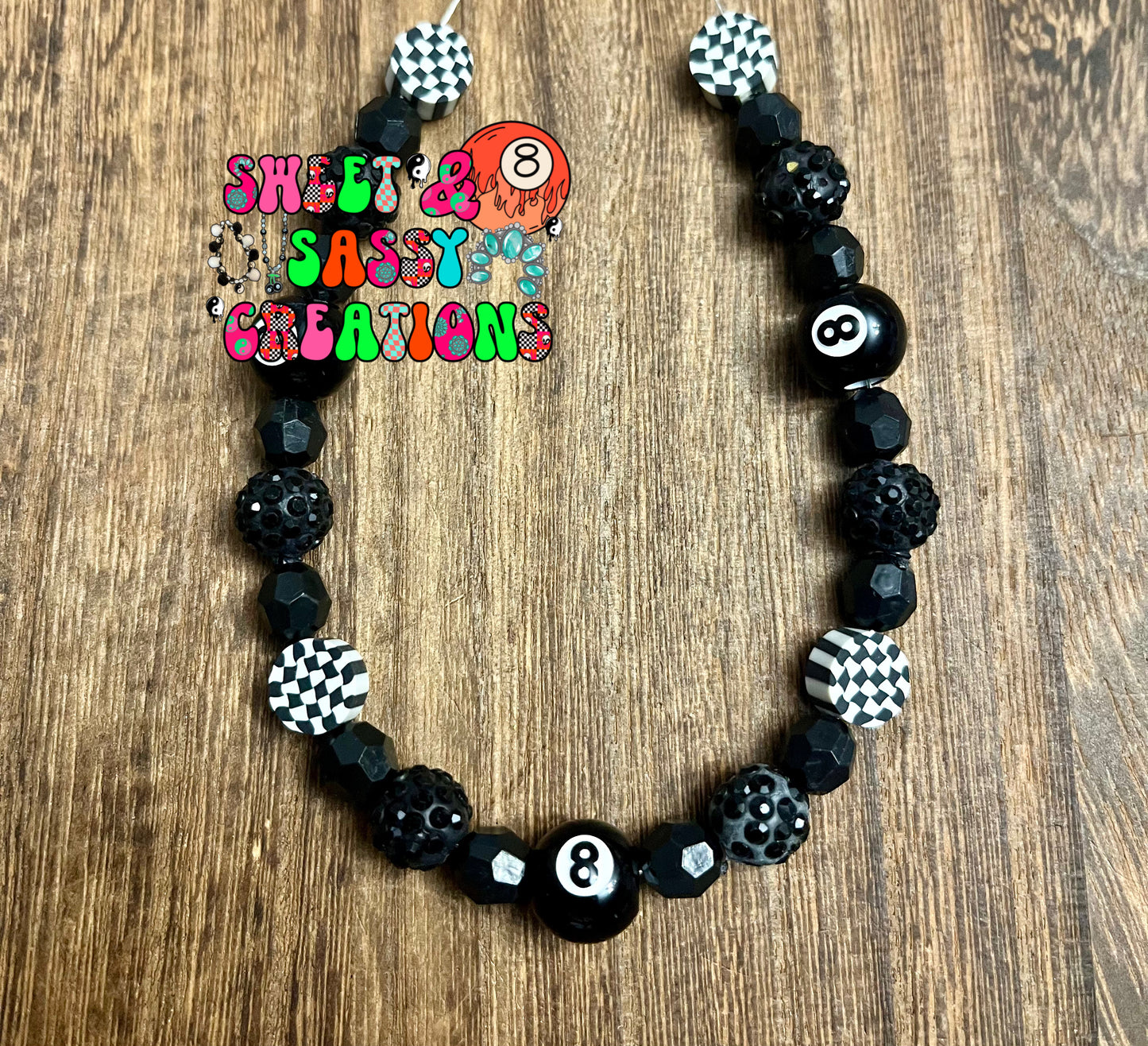 8 mashup necklace (please leave size in notes at checkout)