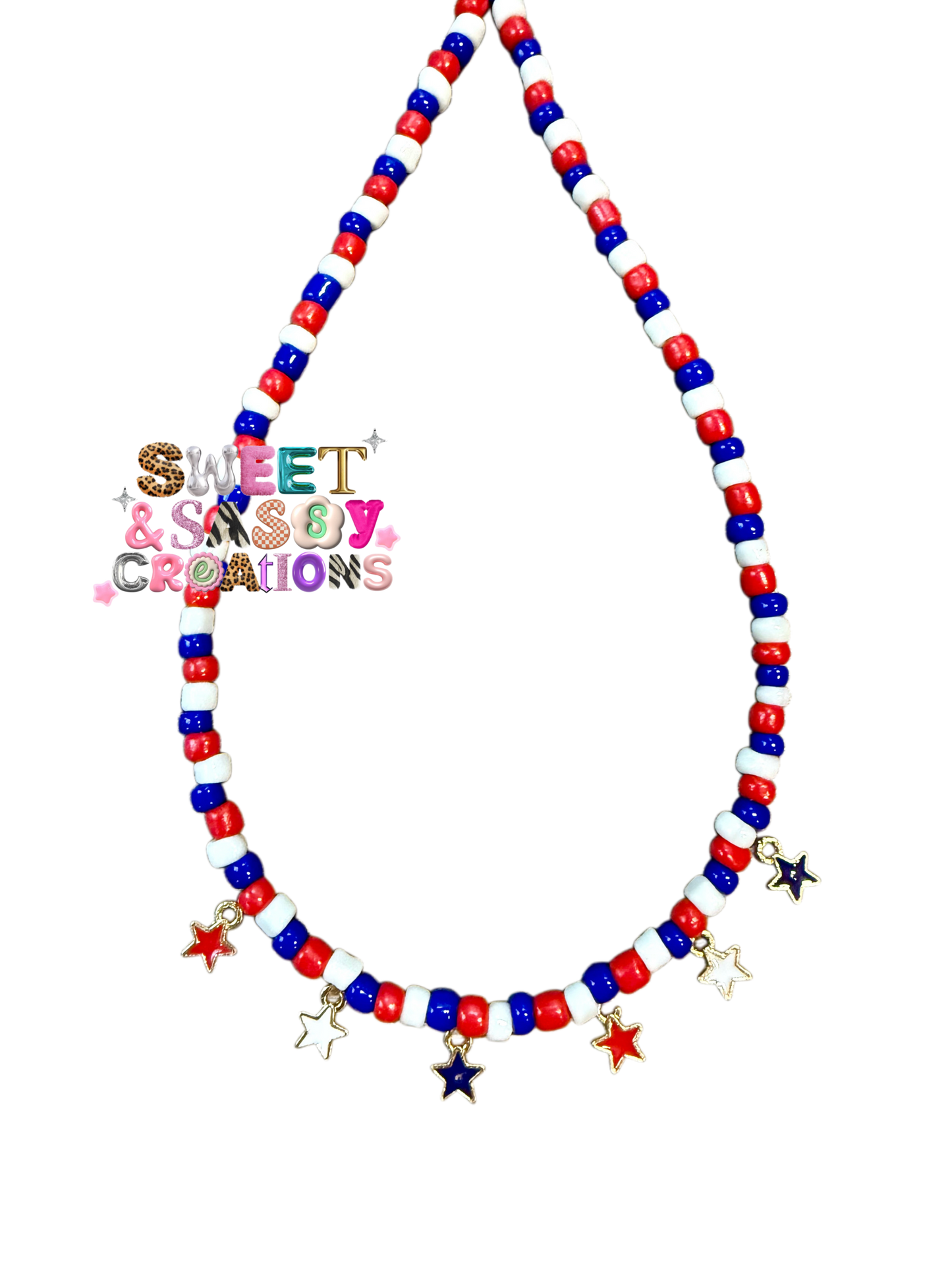 Stars & Sass Necklace (please leave size in notes at checkout)