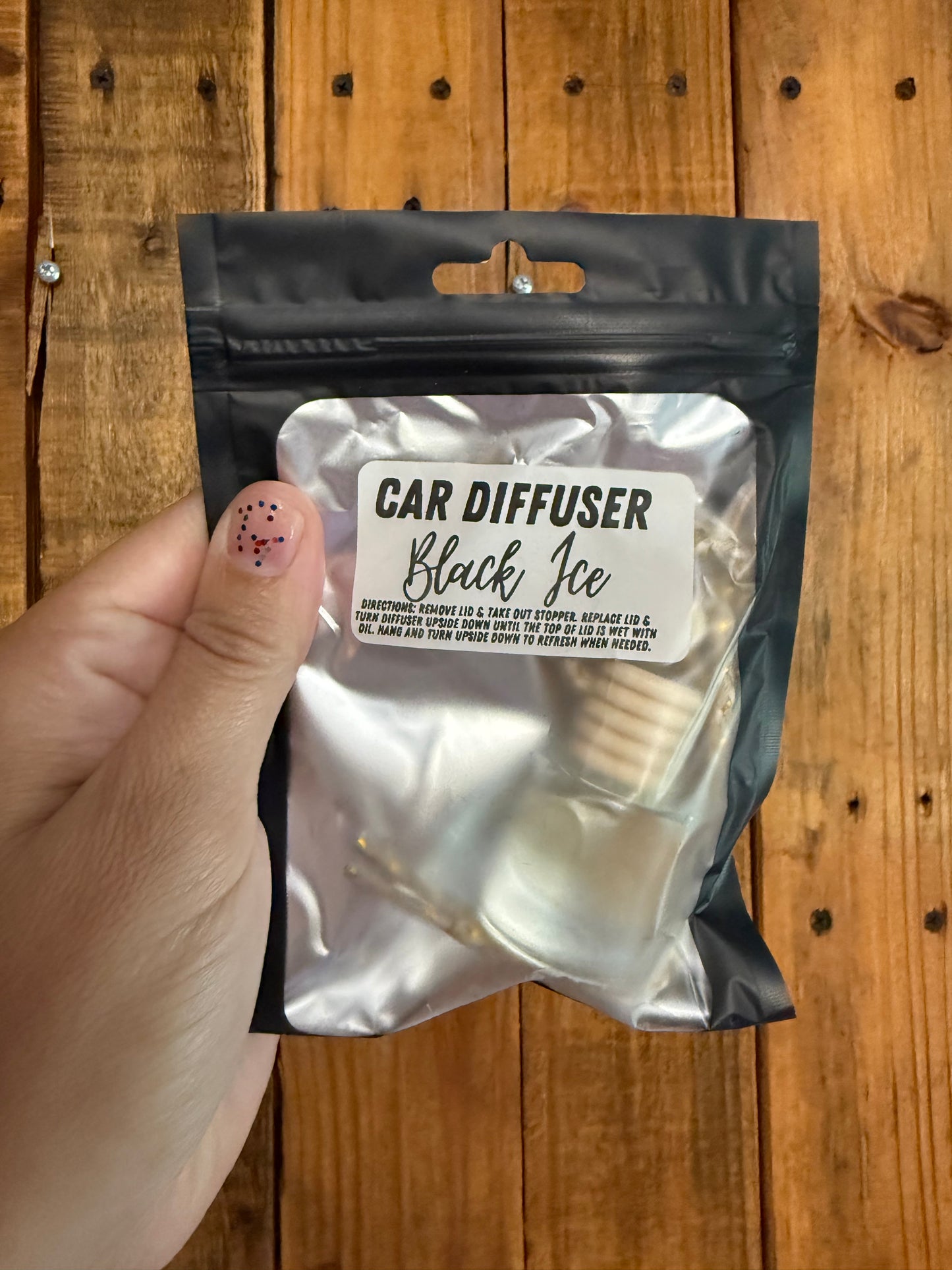 Car diffuser-black ice
