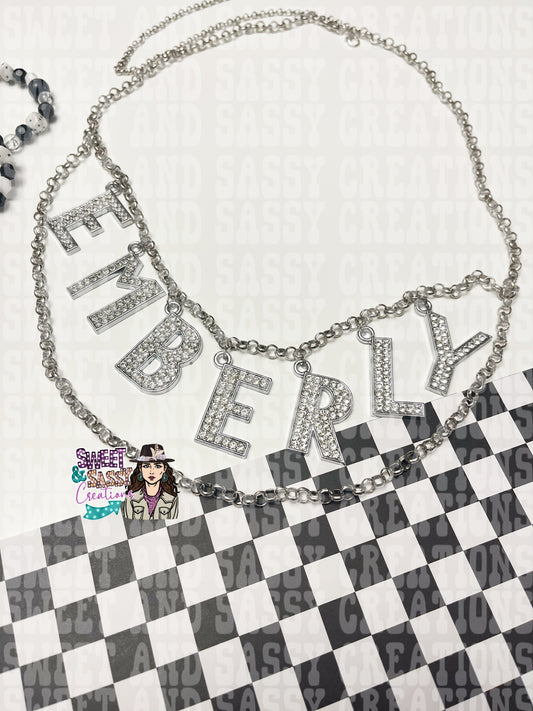 Custom Name Belts (8 letters max) please leave the name or saying you want in the notes at checkout.