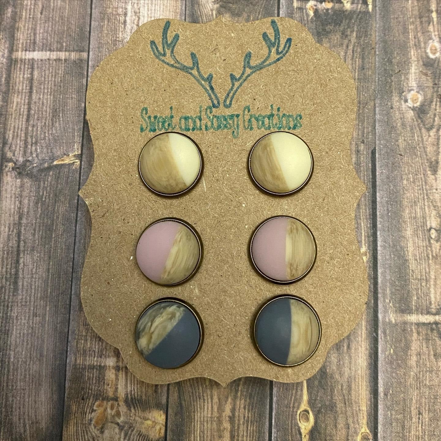 Half wooden studs