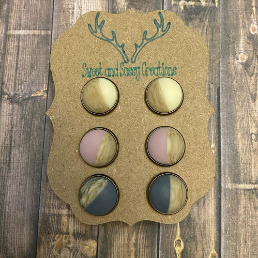 Half wooden studs