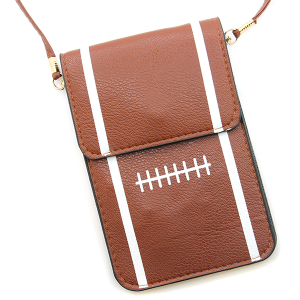 Football crossover purse